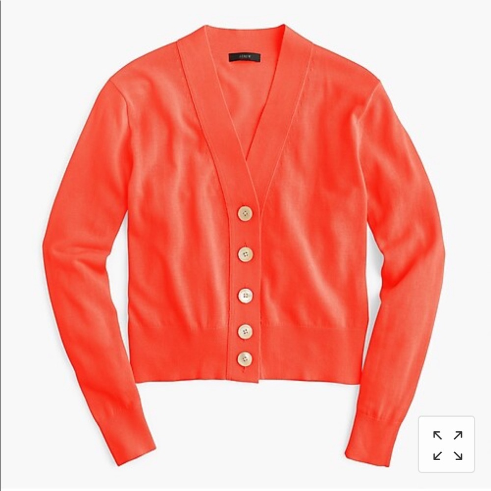 J crew light weight cardigan